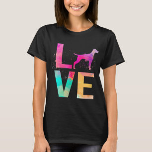 Colourful Vizsla Dog Mum Gifts Vizsla T-Shirt