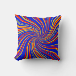 Colourful Vortex 02 Cushion