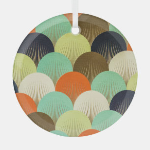 Colourful wallpaper: artistic design. glass tree decoration