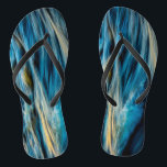 Colourful Water Waves Custom Created Jandals<br><div class="desc">Here are some custom flip flops with your own image or you can use mine either way you will be styling on the beach this summer. Make sure to bookmark this page to come back to it in the future. If you like/love our designs make sure to like or share...</div>