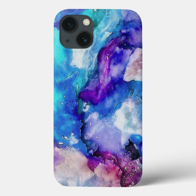 Colourful Watercolor Abstraction  Case-Mate iPhone Case (Back)