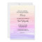 Colourful watercolor add your name text editable