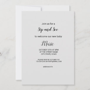 Colourful watercolor add your name text editable invitation