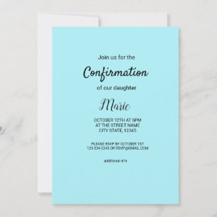 Colourful watercolor add your name text editable invitation