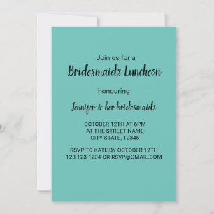 Colourful watercolor add your name text editable invitation