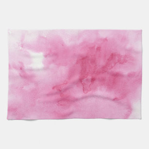 colourful watercolor background for your 2 tea towel