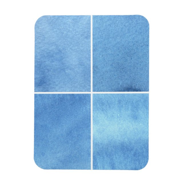 colourful watercolor background for your 4 magnet (Vertical)