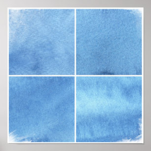 colourful watercolor background for your 5 poster