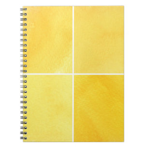 colourful watercolor background for your spiral notebook