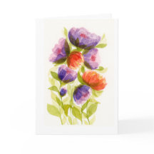 Colourful Watercolor Botanical Art