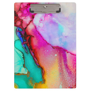 Colourful Watercolor Clipboard