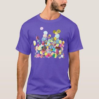 Colourful Watercolor Dots T-Shirt