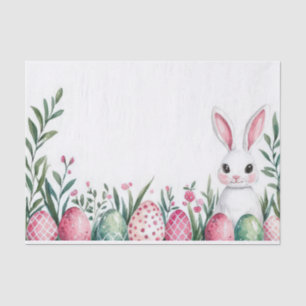 Colourful watercolor Easter Eggs Tissue Paper
