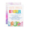 Colourful watercolor Easter Invitations