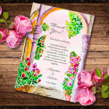 Colourful Watercolor Floral Old Town Mexico