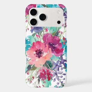 Colourful Watercolor Floral Pattern