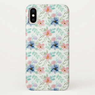 Colourful Watercolor Flowers  Case-Mate iPhone Case