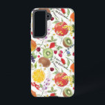 Colourful Watercolor Fruit and Herb Pattern Samsung Galaxy Case<br><div class="desc">Beautiful Fruit and Herb pattern.</div>