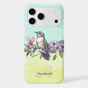 Colourful Watercolor Hummingbird Personalised 