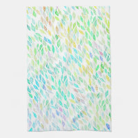 Colourful Watercolor Leaves Pattern