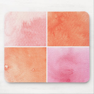 colourful watercolor mouse pad