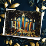 Colourful Watercolor Painting Hanukkah Menorah<br><div class="desc">Colourful Watercolor Painting Hanukkah Menorah</div>