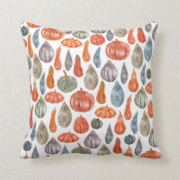Colourful Watercolor Pumpkins Collection