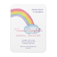 Colourful Watercolor Rainbow Bridal Shower