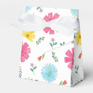 Colourful Watercolor Spanish Fiesta Favour Box