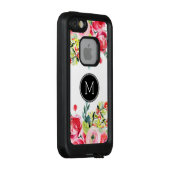 Colourful Watercolors Flowers Bouquet LifeProof iPhone Case (Back/Right)