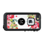 Colourful Watercolors Flowers Bouquet LifeProof iPhone Case (Back Horizontal)