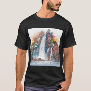 Colourful waterfall T-Shirt