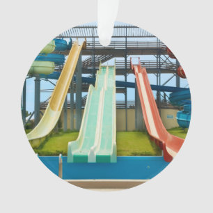 Colourful Waterslides Ornament