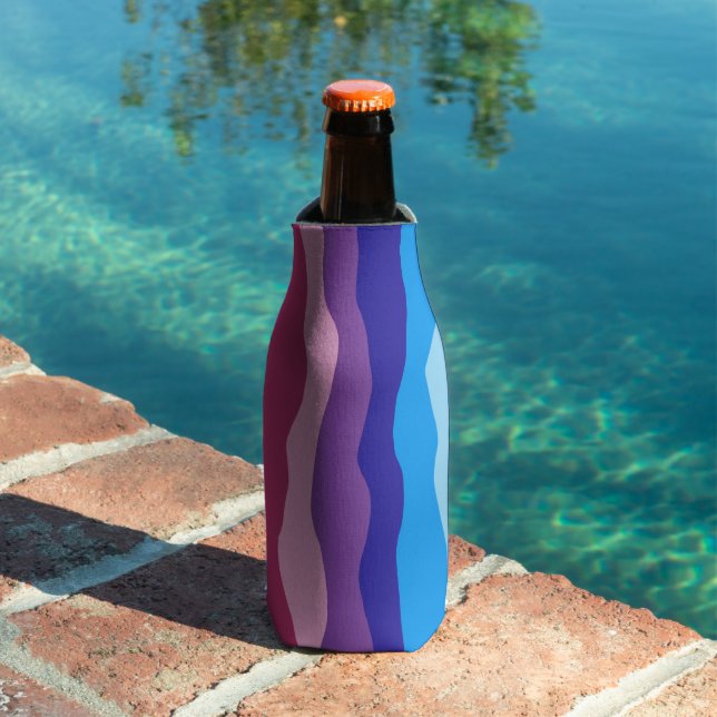 Colourful Waves Bottle Cooler (In Situ Pool)