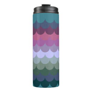 Colourful Waves Thermal Tumbler