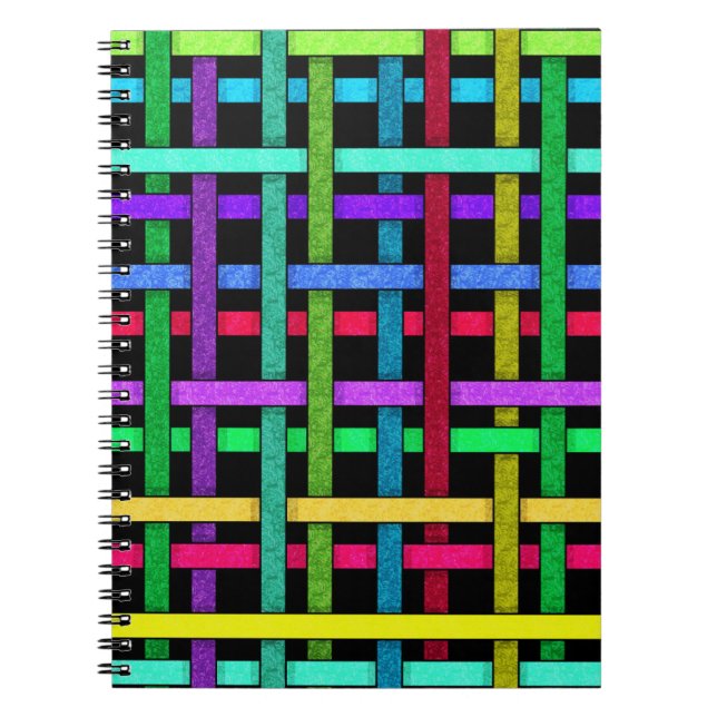 Colourful Weave 1 Notebook (Front)