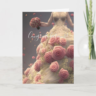 Colourful Wedding Floral Bridal Shower Card