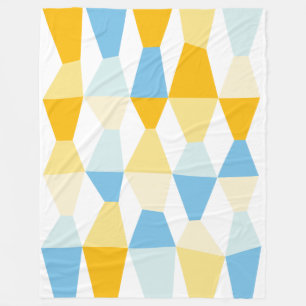 Colourful Wedges 161214b Fleece Blanket