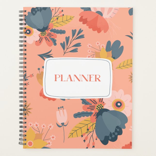 Colourful Weekly Planner - Bright& Organised  (Front)
