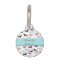 Colourful Weenie Dog Pet Name Tag