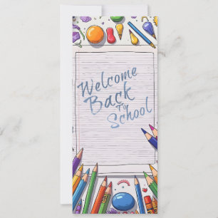 Colourful Welcome Back to School Design