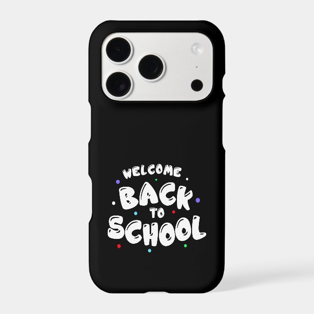Colourful Welcome Back to School Typography (Back)