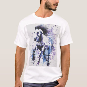 Colourful Wild Horse T-Shirt