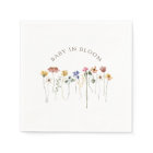 Colourful Wildflower Baby In Bloom Baby Shower