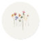 Colourful Wildflower | Beige Envelope Seals