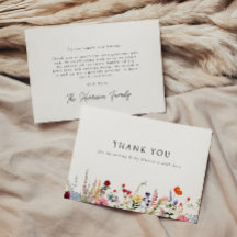 Colourful Wildflower Border Baby Shower