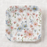 Colourful Wildflower Bridal Shower In Bloom Garden Paper Plate<br><div class="desc">Add a touch of nature’s beauty to your celebration with our Colourful Wildflower Bridal Shower In Bloom Garden Paper Plates! Featuring a stunning array of vibrant wildflowers, these plates are perfect for a garden-themed or outdoor bridal shower. Their elegant yet cheerful design sets the tone for a joyous gathering in...</div>