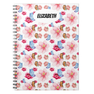 Colourful Wildflower Design Notebook