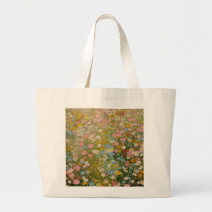 Colourful Wildflower Meadow 2 Large Tote Bag