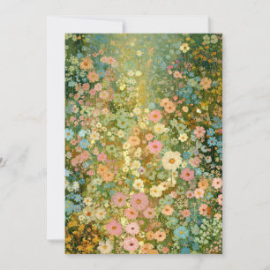 Colourful Wildflower Meadows 3 Invitation